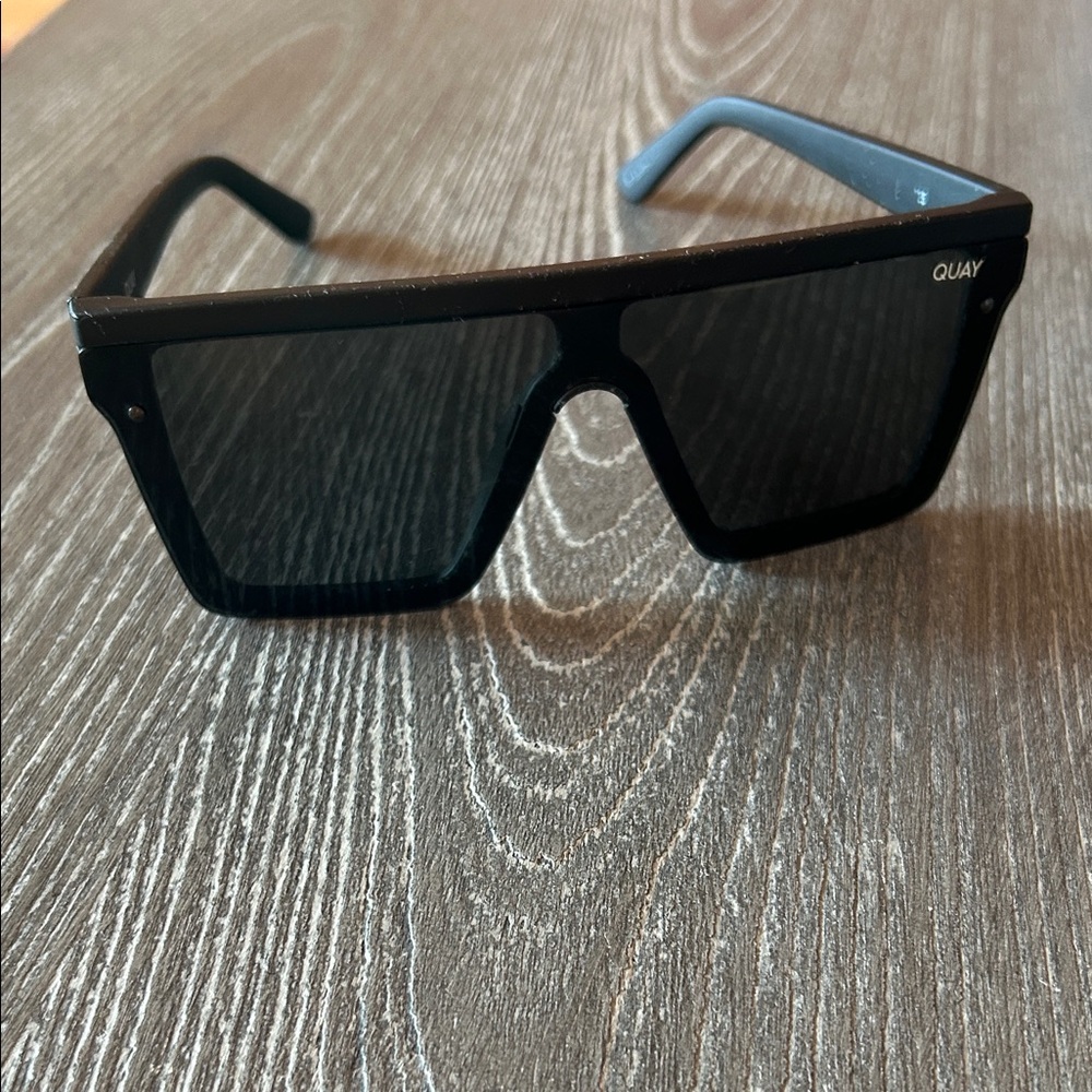 Quay Australia Bold Black Sunglasses